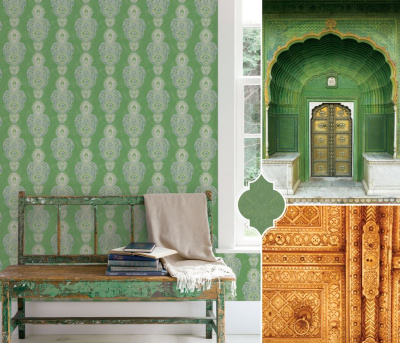 Обои для стен Aura Indo Chic арт.  G67382 Чебоксары купить с доставкой